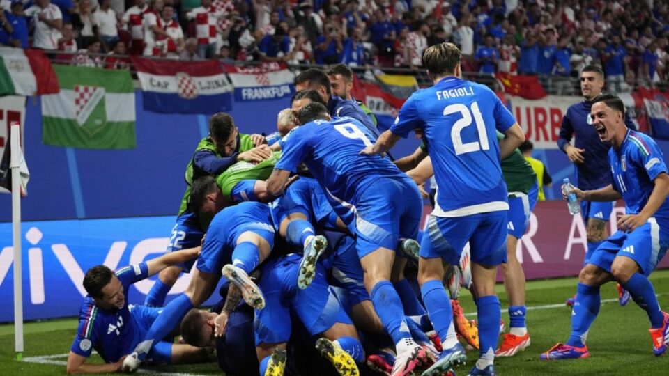 Euro 2024: Italija stigla do nokauta nakon nevjerojatne utakmice protiv Hrvatske u zadnjoj minuti