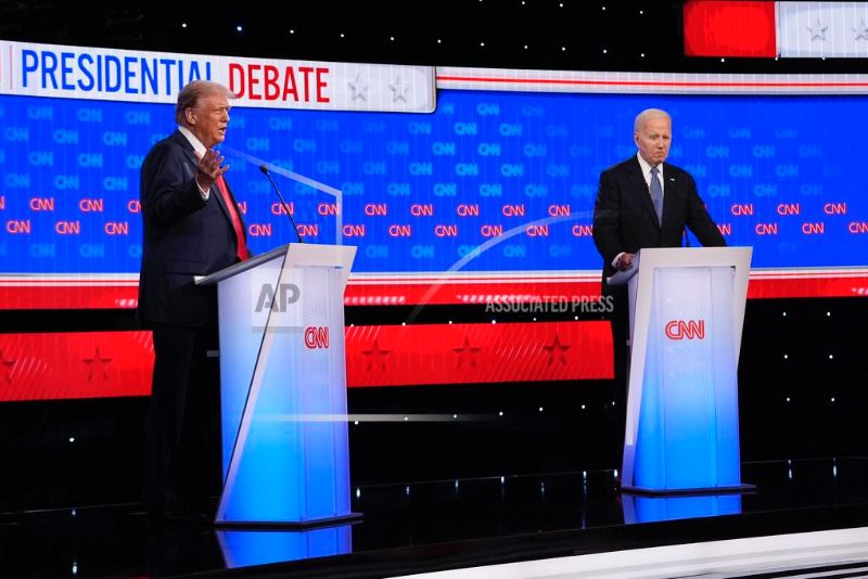 U prvoj predsjedničkoj debati, Biden i Trump raspravljaju o pobačaju, imigraciji
