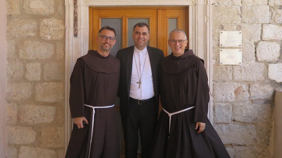 Biskup primio generalnog ministra Reda manje braće Fusarellija – Dubrovačka biskupija