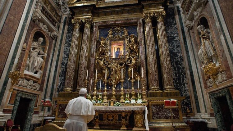 Papa na svetkovinu Gospe Snježne u bazilici svete Marije Velike