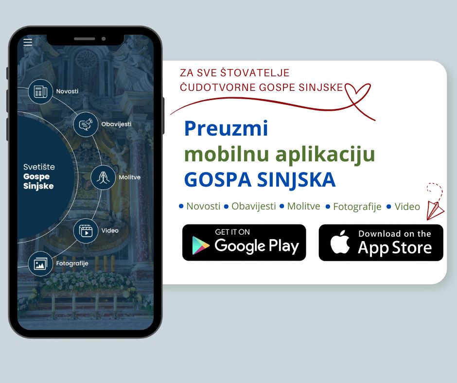 Besplatna mobilna aplikacija “Gospa Sinjska”