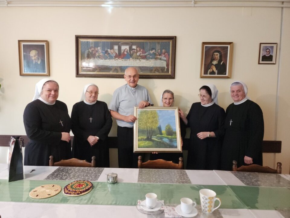 Sestre Milosrdnice u sarajevskom samostanu Gospe od brze pomoći zahvalile svećeniku Ivu Tomaševiću za 20 godina slavljenja Euharistije