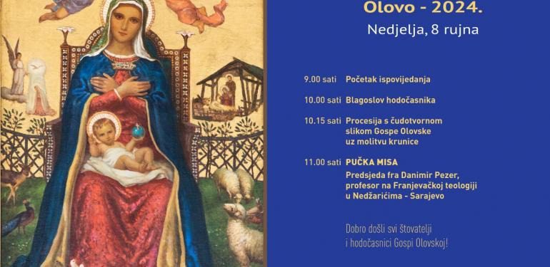 Proslava Male Gospe u Olovu