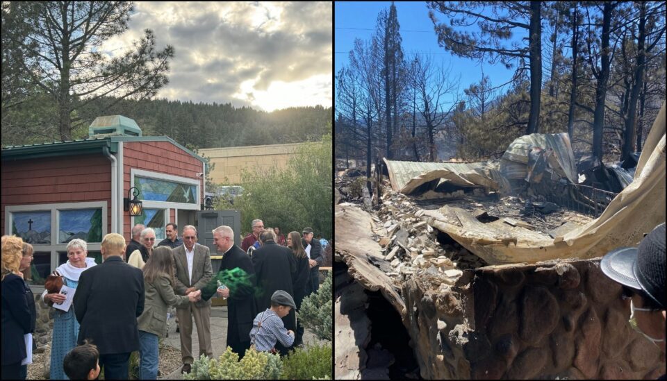 Župu latinske mise u Nevadi uništio požar