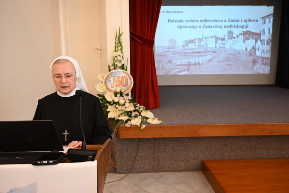 ZADAR: Izlaganje s. Blage Bunčuge: „Dolazak sestara milosrdnica u Zadar i njihovo djelovanje u Zadarskoj nadbiskupiji“