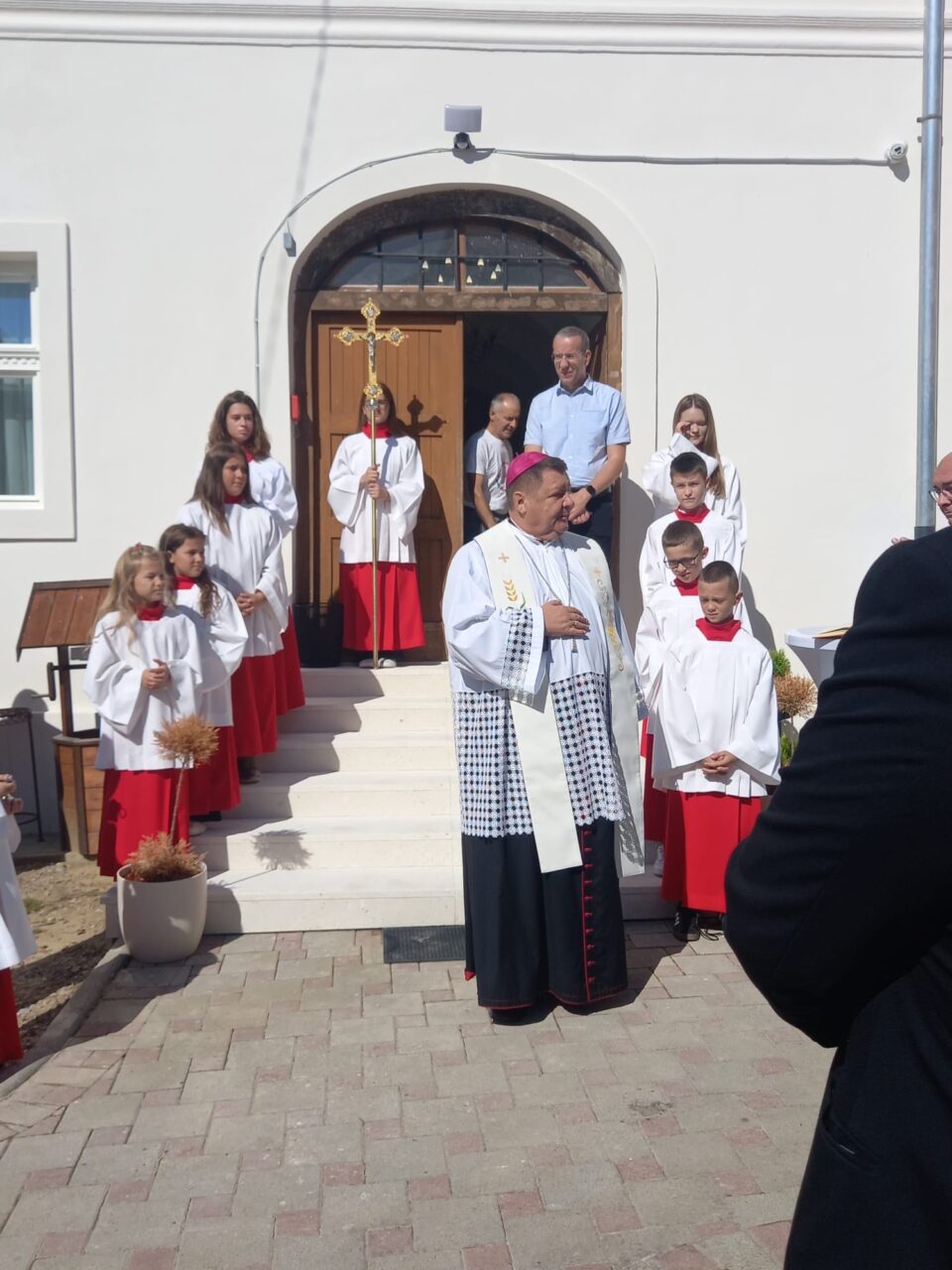 Blagoslov obnovljene župne kuće u Vrbovcu