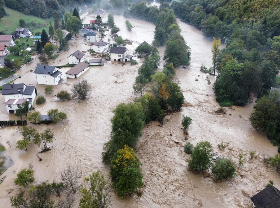 Poplavama pogođena i župa Fojnica