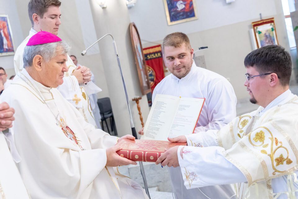 Za đakona zaređen Croat Balija – Sisačka biskupija