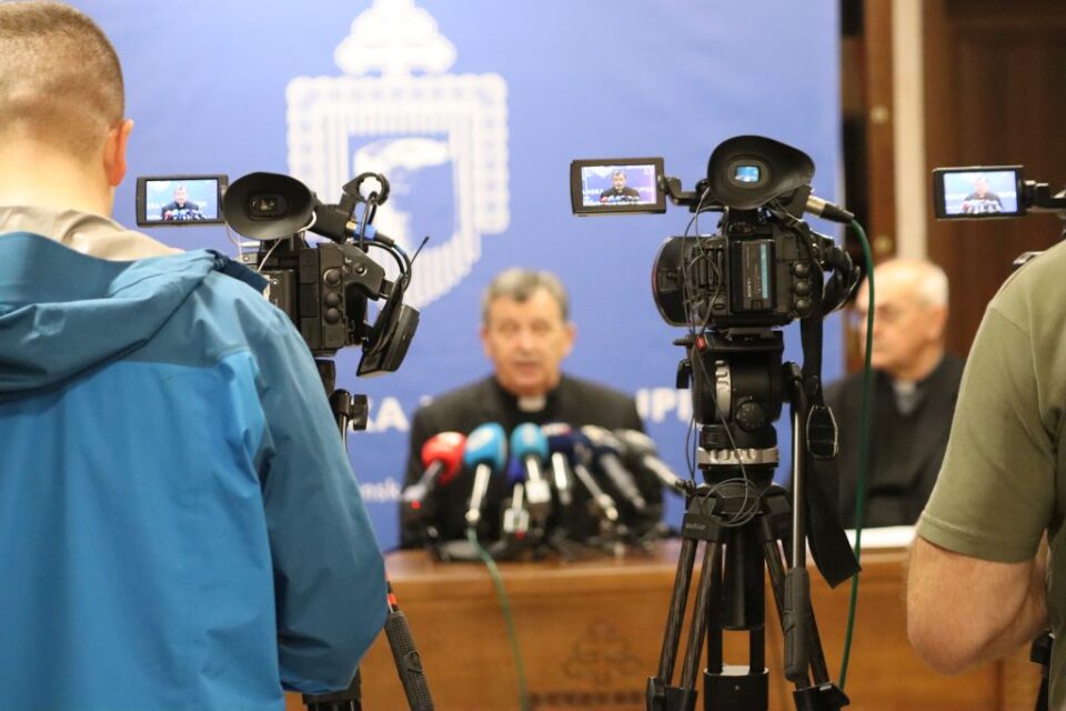 Tiskovna konferencija na kraju 91. redovitog zasjedanja BK BiH