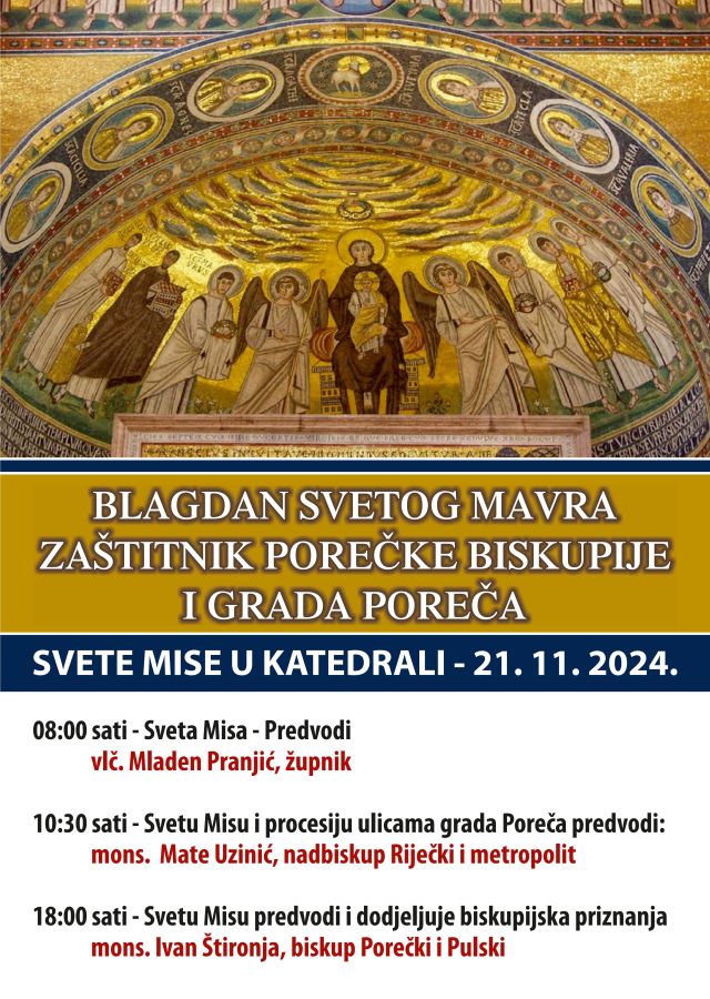 Proslava sv. Mavre u Poreču