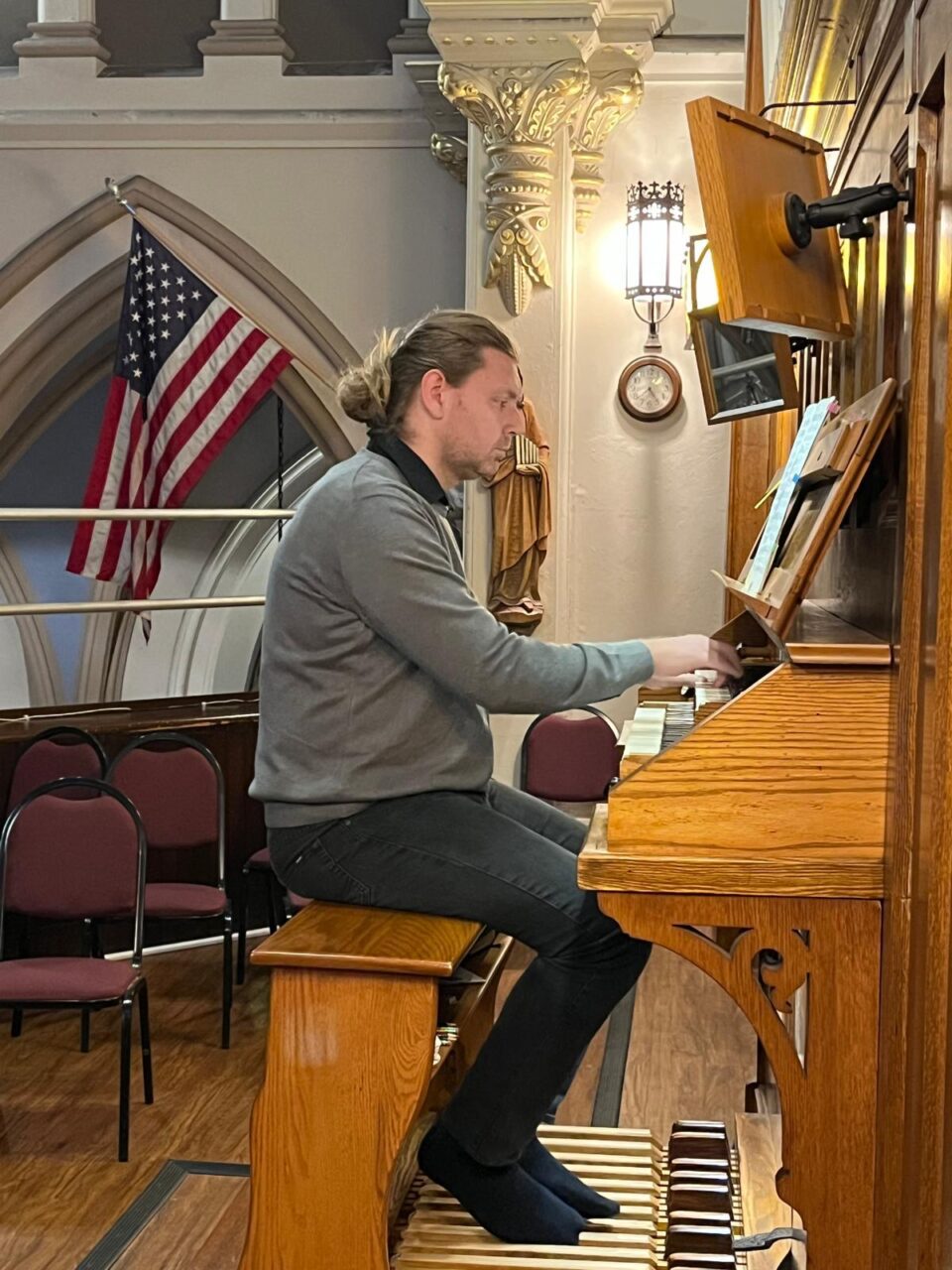 Mo. Marko Đurakić održao orguljski recital u SAD-a