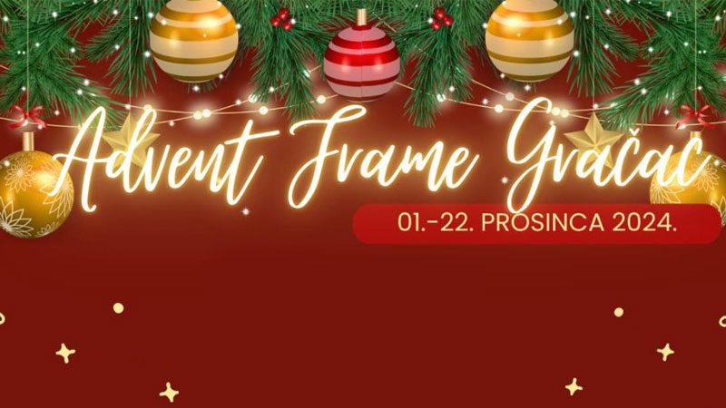 Advent Frame Gračac: Zajedništvo, Radost i Priprema za Božić