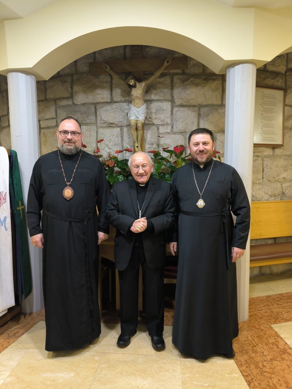 BUDUĆI GRKOKATOLIČKI KARDINAL VLADIKA MYKOLA BYCHOK POHODIO VLADIKU STIPIĆA I MEĐUGORJE