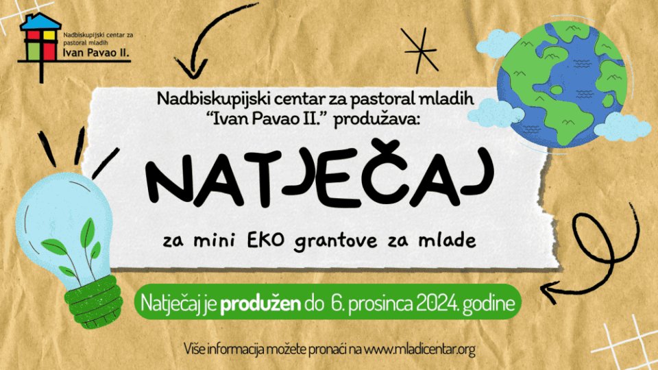 Produžen natječaj za mini eko grantove