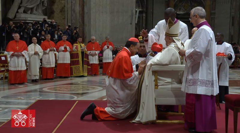 Papa novim kardinalima: Nemojte popuštati nagrizajućoj konkurenciji nego gradite jedinstvo