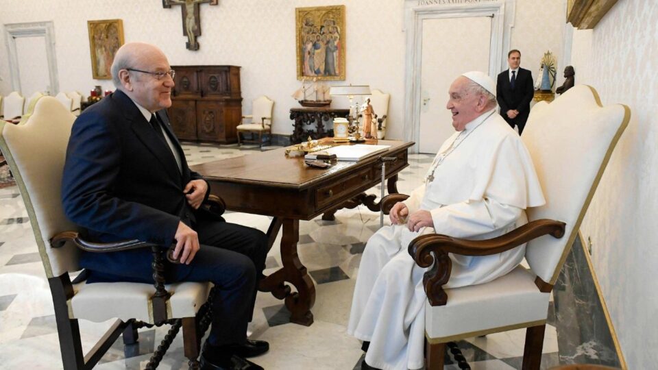 Papa se susreo s libanonskim premijerom Najibom Mikatijem – Vatican News