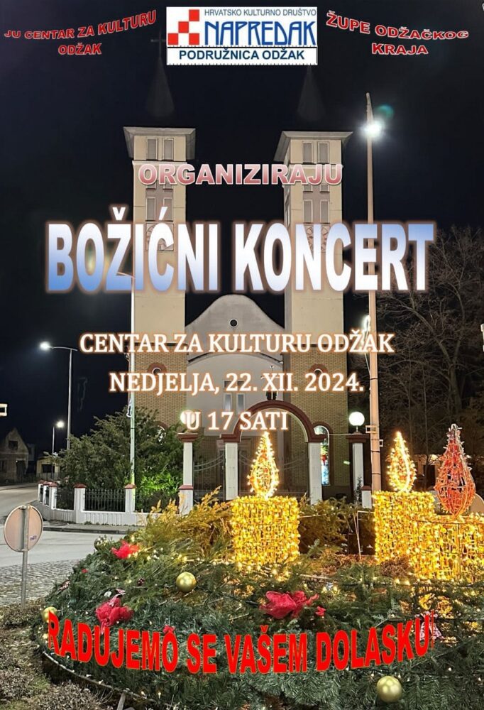 „Božićni koncert“ u Odžaku | Katolička tiskovna agencija Biskupske konferencije BiH