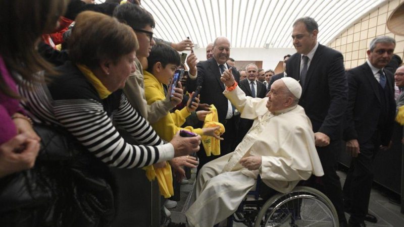 Papa na jubilejskoj audijenciji: Jubilej nas poziva da počnemo ispočetka