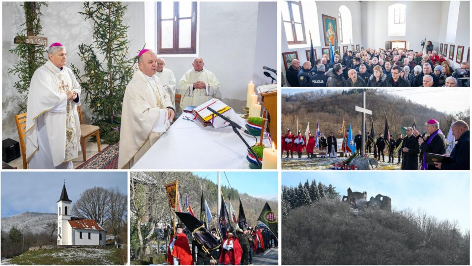 Tradicionalno hodočašće, mimohod i komemoracija u herojskom hrvatskom Gvozdanskom