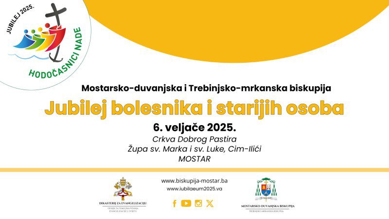 Mostar: Jubilej bolesnika i starijih osoba