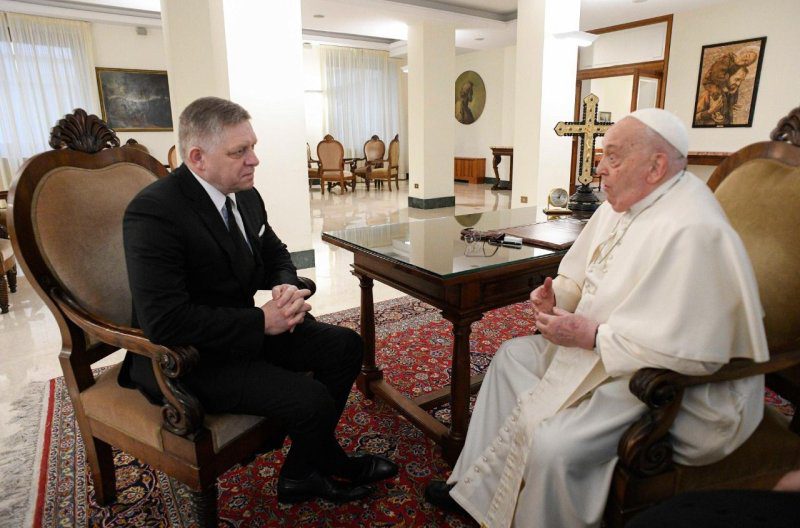 Papa primio u audijenciju slovačkoga premijera Roberta Fica