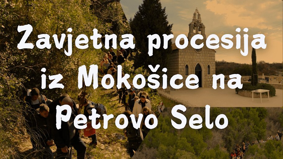 NAJAVA 1. 3. Mokošica: zavjetna procesija – Dubrovačka biskupija