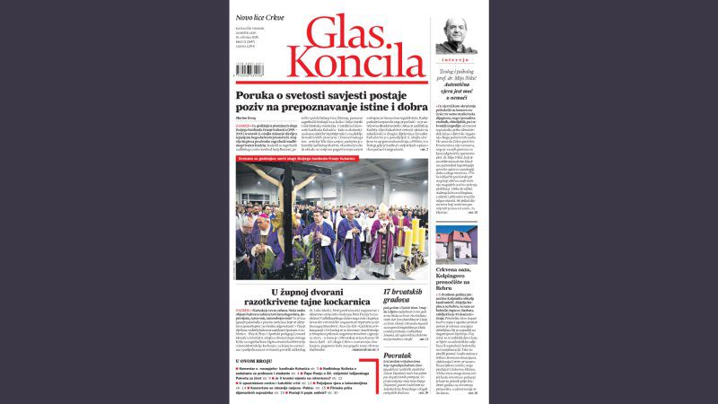 Novi broj Glasa Koncila | Katolička tiskovna agencija Biskupske konferencije BiH
