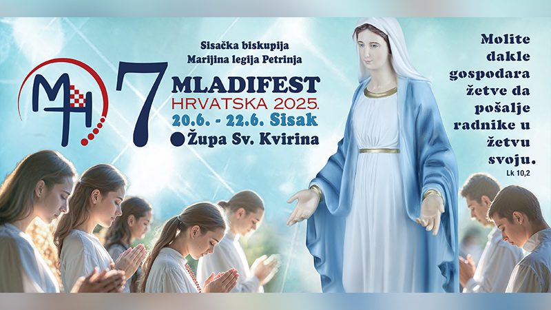 7. Mladifest Hrvatska u Sisku od 20. do 22. lipnja