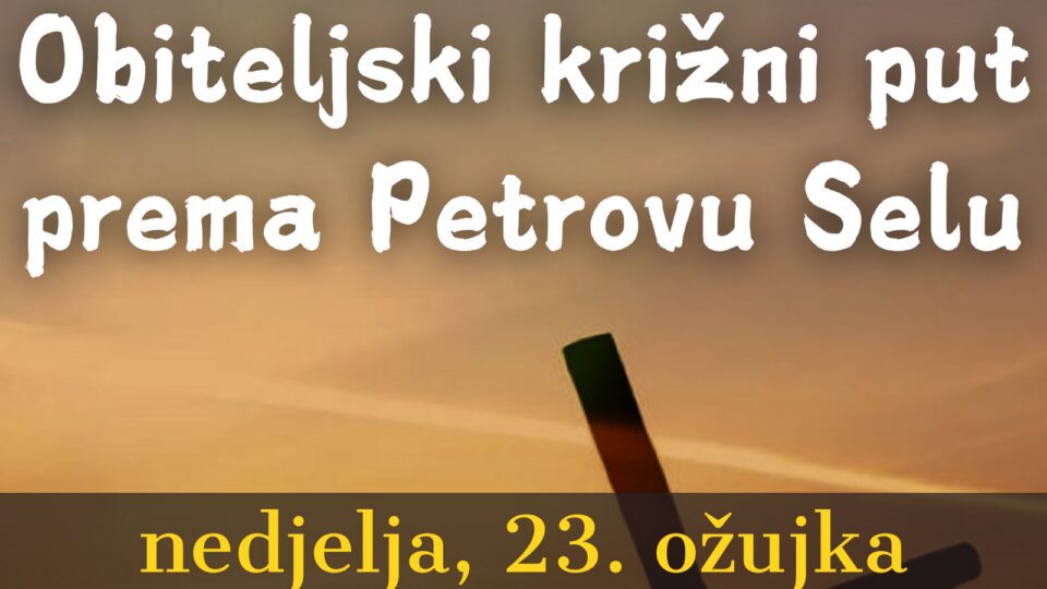 NAJAVA 23. 3. Mokošica: Prvi put pobožnost puta križa na otvorenom – Dubrovačka biskupija