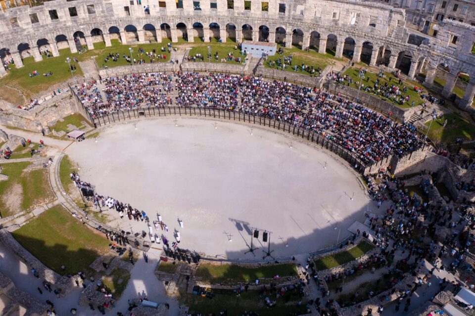 Prvi Križni put u pulskoj Areni