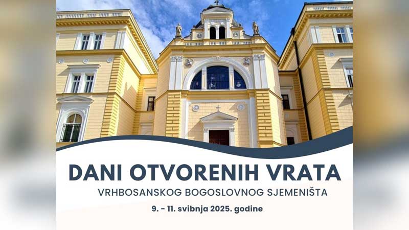 „Dani otvorenih vrata“ u Vrhbosanskom bogoslovnom sjemeništu u Sarajevu