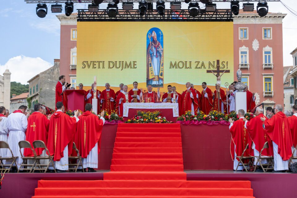 Split: Proslavljena svetkovina zaštitnika sv. Dujma
