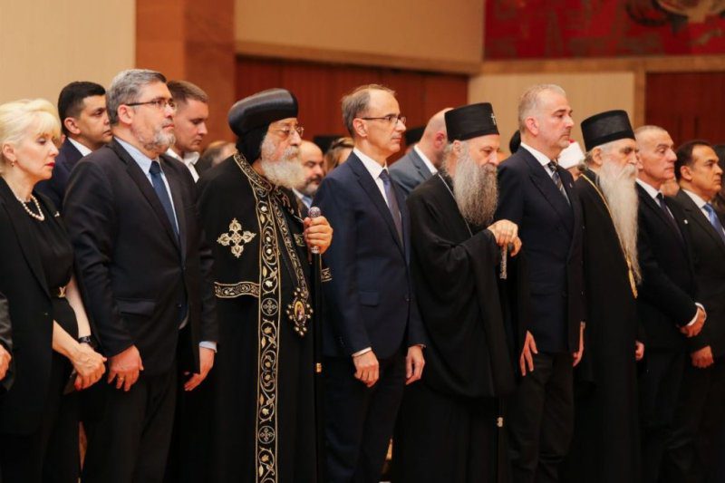 PATRIJARH TAVADROS II. ODRŽAO JE U PALATI „SRBIJA“ PREDAVANJE POD NAZIVOM „MOSTOVI LJUBAVI“