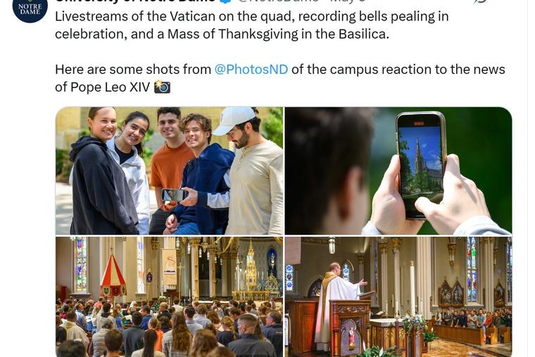 Katolički studenti još uvijek uzbuđeni zbog svog američkog pape