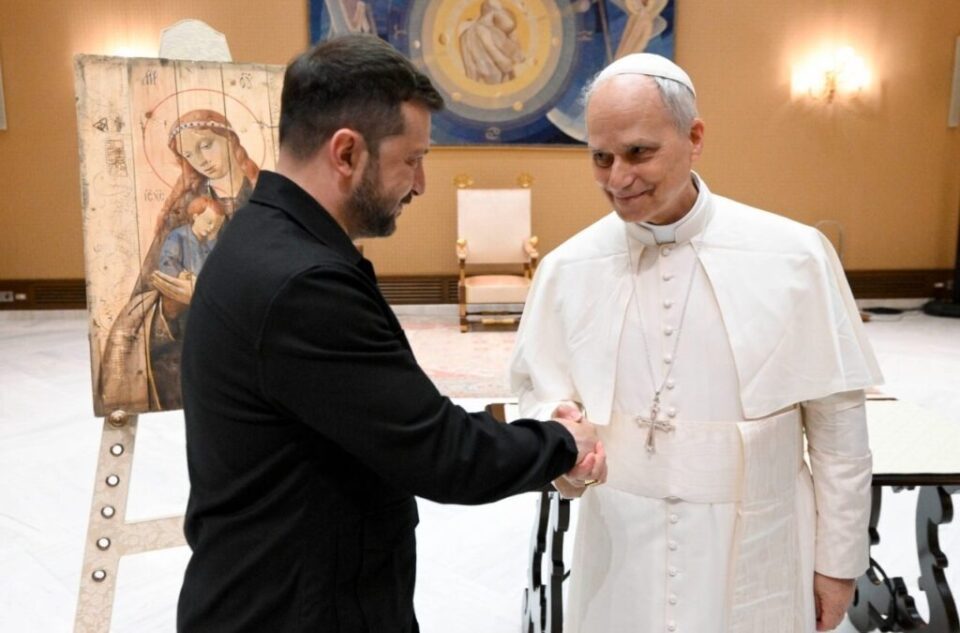Papa Lav XIV. i predsjednik Zelenski razgovarali o Ukrajini i miru u Europi