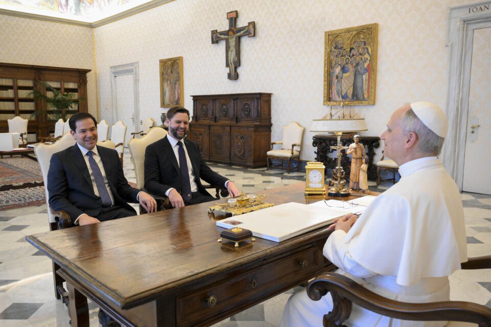 Papa Leo XIV sastaje se s potpredsjednikom SAD -a JD Vance, državni tajnik Marco Rubio