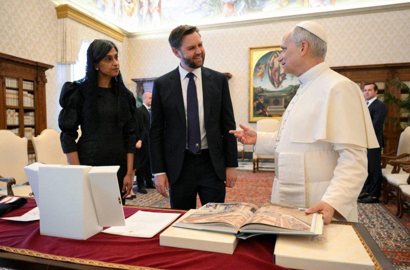 Papa Lav XIV. susreo se s Vanceom i Rubiom