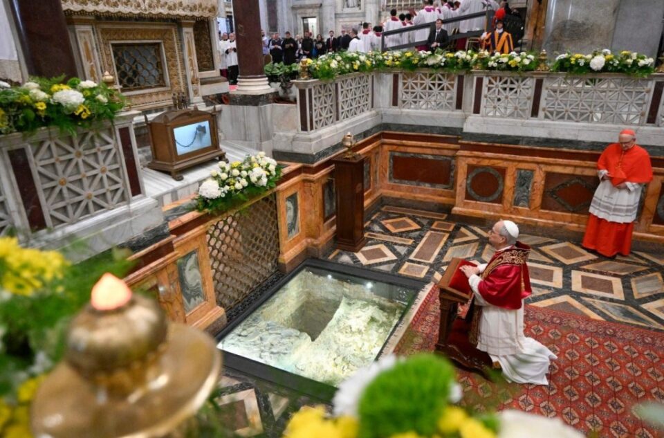Papa Lav XIV. na grobu apostola Pavla: Ljubav je snaga koja mijenja svijet