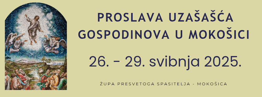 NAJAVA 26. – 29. 5. Proslava nebeskog zaštitnika Mokošice – Dubrovačka biskupija