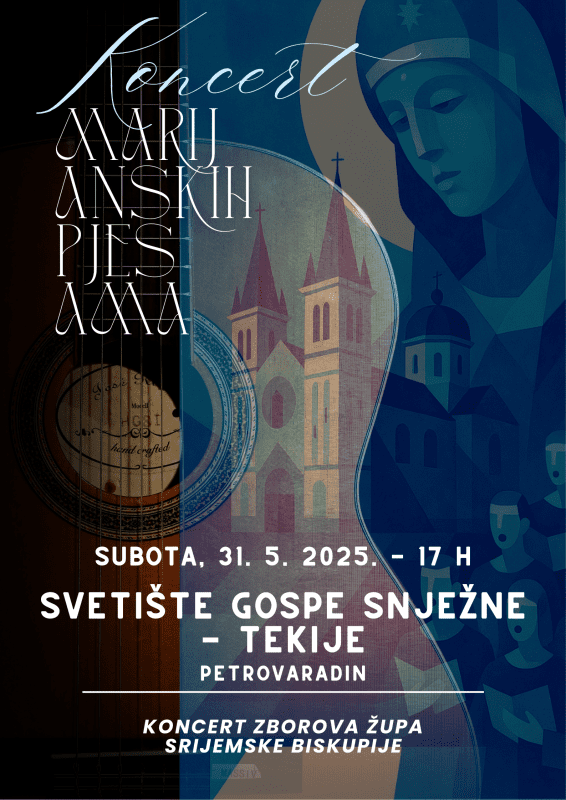 NAJAVA: KONCERT MARIJANSKIH PJESAMA
