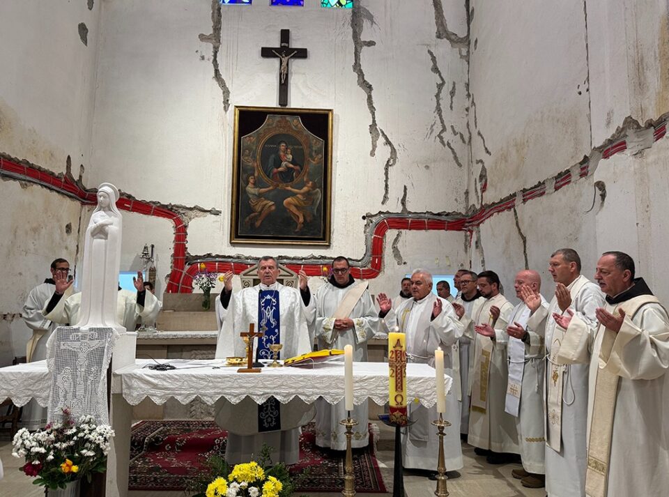 Hodočašće pripadnika OS-a i MO-a BiH Gospi Olovskoj
