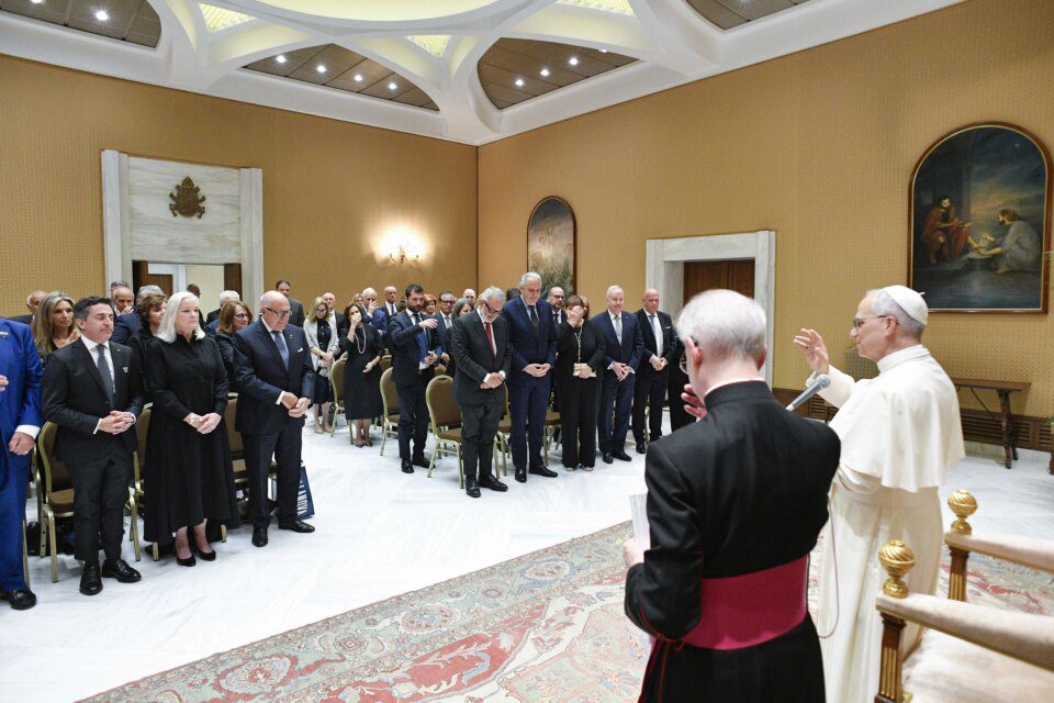 Papa Leo XIV susreće vođe talijanske američke zaklade, blagoslovi njihovu kulturnu misiju