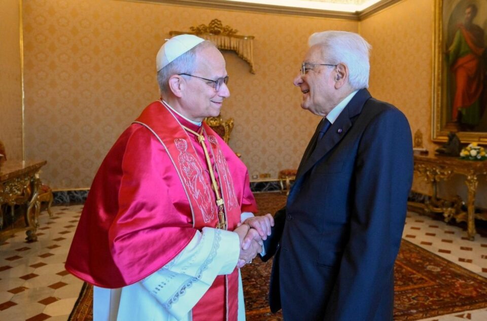 Papa Lav XIV. primio talijanskog predsjednika Mattarellu