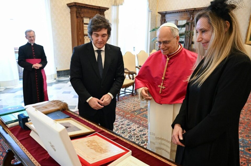 Papa Leo XIV sastaje se s argentinskim predsjednikom Mileijem