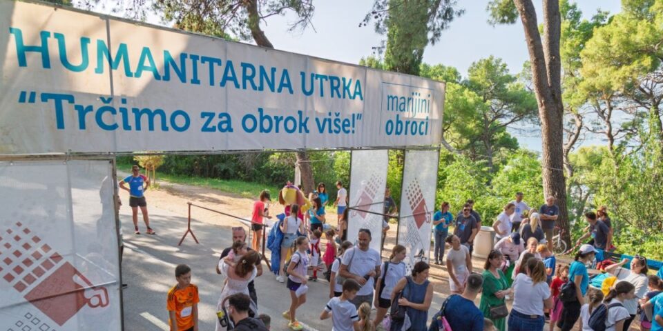 Održana deveta po redu humanitarna utrka Marijinih obroka “Trčimo za obrok više” na Marjanu