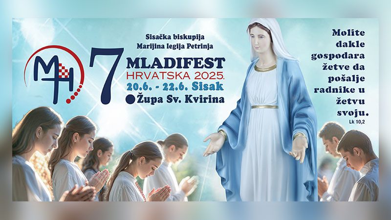Mladifest u Sisku: Tri dana svjedočanstava, molitve i duhovne glazbe