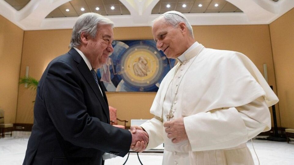 Papa Lav XIV. primio glavnog tajnika UN-a Guterresa