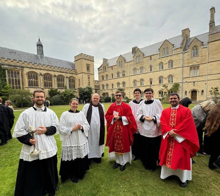 Mons. Ante Vidović predvodio misu na Pembroke Collegeu na Oxfordu
