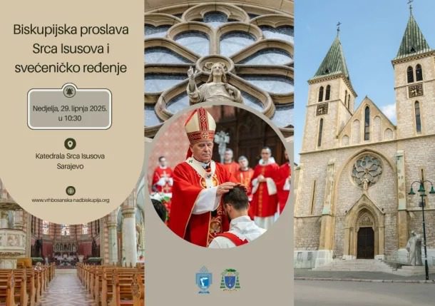 Biskupijska proslava Srca Isusova i svećeničko ređenje