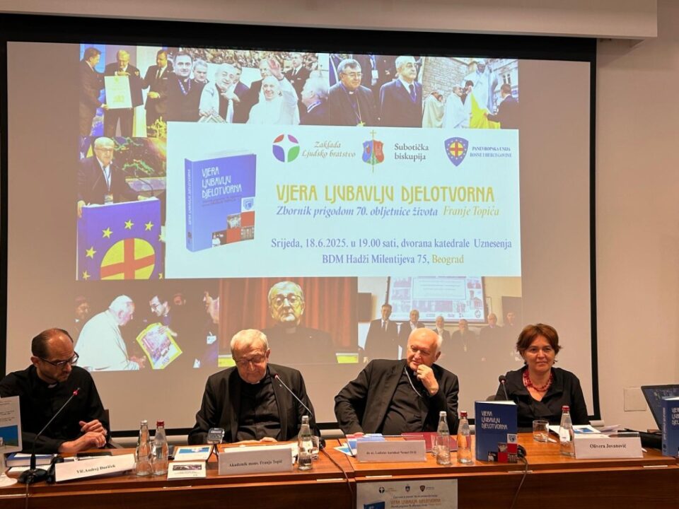 U Subotici i Beogradu predstavljen zbornik „Vjera ljubavlju djelotvorna“